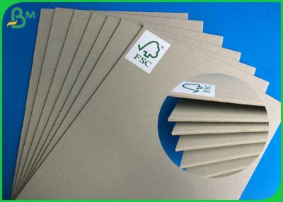China Customized Grey Back Board 2MM Size Mixed Pulp Material For Making Folder for sale