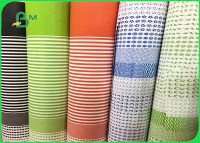 China Food Safe Ink Color Printed Paper Straw Making Paper FDA Approved for sale