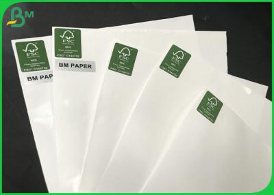 China Greaseproof PE Coated Paper , 160gsm+10g One Side Glossy Paper For Food packing for sale