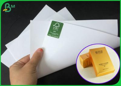 Chine 97GSM les deux petit pain brillant enduit de papier d'art de côté pour faire la boîte de papier à vendre