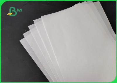 China FDA & FSC 40 / 50GSM White Paper One Side Coated Semilucent For Sugar Packaging for sale