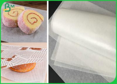 China Jumbo Roll 40GSM 50GSM Bleached MG White Paper For Sandwiches Packaging for sale