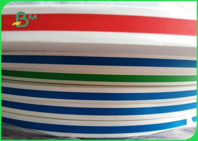 China 15mm 60gsm Straw Paper Rolls Color Print Long Lasting FDA & EU Compliant for sale