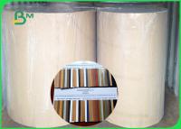 China Width 150cm × 110 Yard Per Roll Soft Not Deformable 0.55mm Washable Kraft Paper For Bag for sale