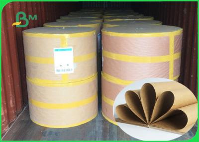 China 250 / 300 / 300gsm Good Strenght Surface Glossy FSC Kraft Paper Roll For Packing for sale
