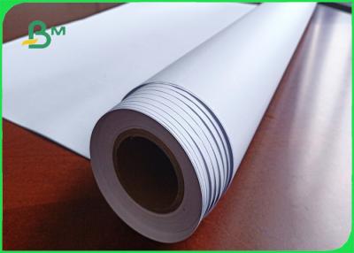 China Lenght 50 / 100m 100% Wood Pulp Smooth Wrinkle FSC Plotter Paper For Drawing for sale