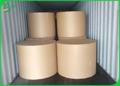 China 50 * 70cm 350G 400G Brown Kraft Paper Sheets 100% Virgin Wood Pulp Material for sale