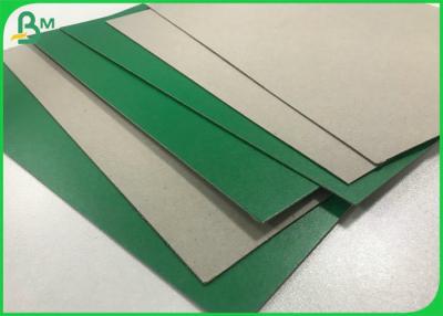 China 1.5mm Thick Blue Green Coated Duplex Board / Colored Book Binding Cardoard Sheet for sale