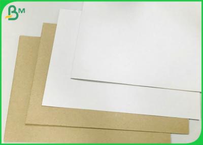 China Coated single sided 300G 350G White Clay Coated Kraft Board / Duplex Board Sheets for sale