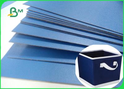 China Cartão azul lustroso envernizado do revestimento para pastas de arquivos da caixa de presente 720 x 1020mm à venda