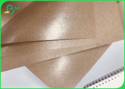 China Poly Coated Natural Kraft Paper Rolls 1 Side 50gsm For Food Wrapping for sale