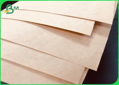 China High Tear Resistance Brown Sack Kraft Paper 90GSM For Bags Making for sale