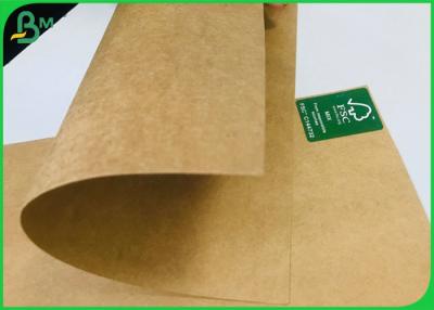 Chine FDA a certifié le petit pain de papier de conteneur de nourriture du panneau 250gsm 300gsm de papier de Brown emballage à vendre