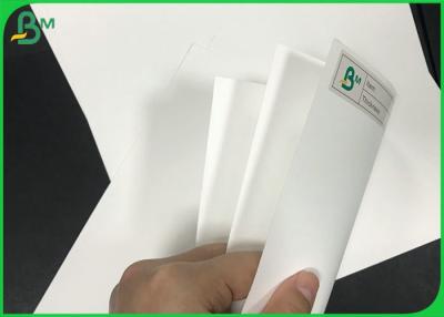 China Anti tear 32*45cm 200um 300m Double Sides PP Coated Synthetic Stone Paper Sheets for sale