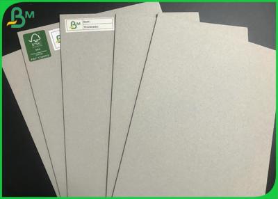 China Cartão alto reciclado 1.2mm 1.5mm Greyboard da espessura da fibra da polpa para montado à venda