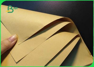 China Environmental Protection 115gsm Brown Bamboo Paper Kraft Wrapping Paper for sale