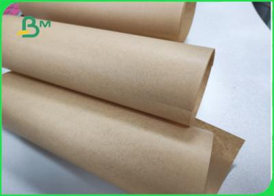 China 70gsm Uncoated Natural Brown Butcher Paper Kraft Rolls 1500mm for sale