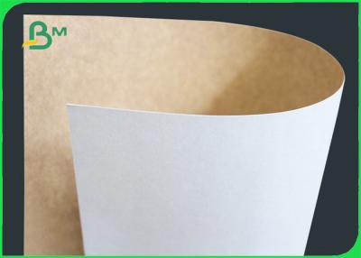 China 250gsm CKB White Coated Kraft Back Board For Food Packaging Hard Stiffness for sale