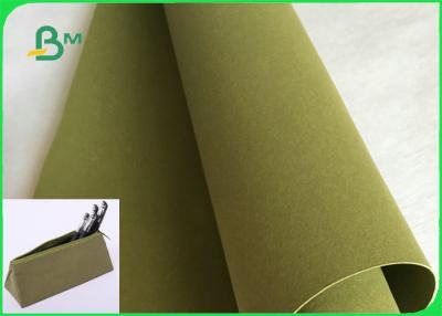 China 0.55mm Washable Kraft Paper For Pencil Case Non - toxic Durable 150cm x 110yard for sale