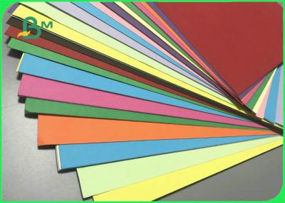 China 180GSM 220GSM 250GSM Color Bristol Paper / Manila Board For Offset Printing for sale