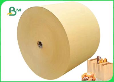 China Good toughness Food Wrapping Brown Kraft Paper For Bread Packaging 70g 80g for sale