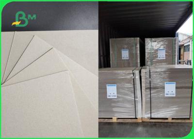 China 1.2mm 1.8mm Grey Chipboard For Garment Label Good Lamination for sale