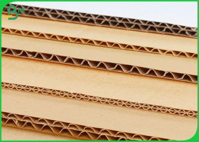 China 3mm 5mm Thickness Flute Corrugated CardBoard For Courier Carton Making for sale
