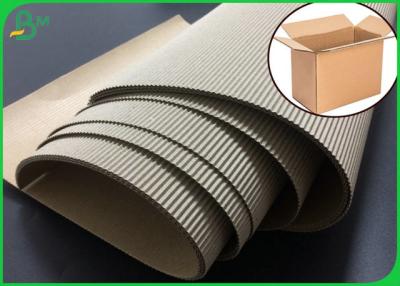 China Del panel de fibras de madera acanalado de humedad 2 capas resistentes de la anchura 48inch en venta