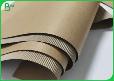 China Recycled 150gsm + 120gsm Flutting Kraft Paper Board Roll For Corrguated Carton for sale