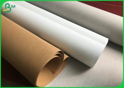 China 0.3mm 0.55mm Thick Recycleable Washable Kraft Paper Roll For Plant Pot for sale