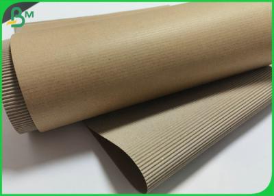 China Nature Brown 2 Layer E Fluting Corrugated Kraft Liner Board Sheets For Sleeve for sale