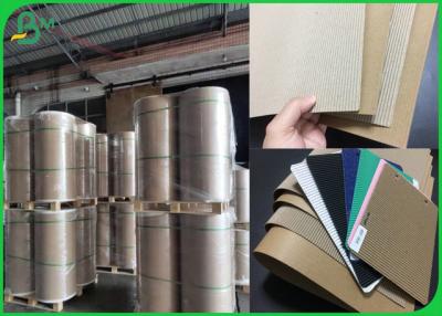 China E - Flute Corrugated Board 100gsm 120gsm To Make Anti-scald Paper Cup Sleeve for sale