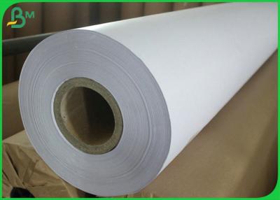 China Bright White Inkjet Bond Paper Roll 20lb 36 inches x 150ft 3 inches core for sale