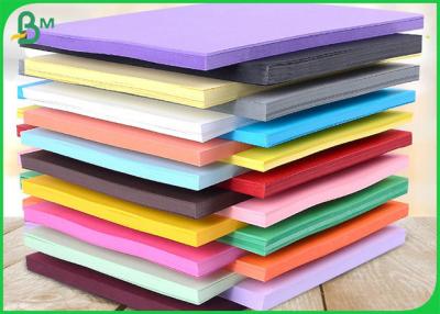 China Rosa-grünes gelbes farbiges Bondpapier-Blatt 200gsm 230gsm für normales Drucken zu verkaufen