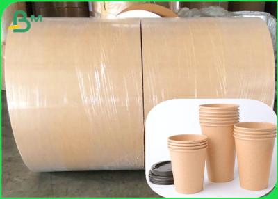 Cina cartone rivestito di Cupstock del PE 185gsm + 15g per la tazza di caffè eliminabile in vendita