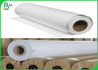 China A1 A2 Size 75 / 80g Cad Plotter Paper White Drawing Paper 50m 100m for sale