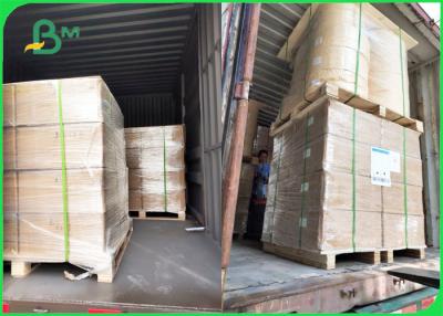 China Rolos materiais das palhas de papel biodegradáveis brancas fortes de kraft dos bens 60gsm + 120gsm à venda