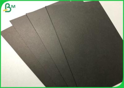 China Smooth 12 x 12'' In Sheet 300gsm Thick Black Cardstock For ScrapBooking for sale
