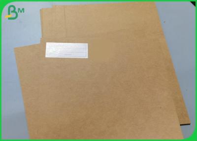 China Virgin 135g 300g Thick Uncoated Brown Craft Cardboard Sheet For Packing Box for sale