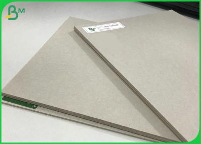 China 100% Recycled Paper Board Grey Laminated Sheets 1.7mm 2.5mm Pressed Board for sale
