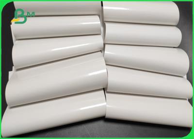 China 90gsm Mirror Coated White Paper For Roll Lable Printing 20