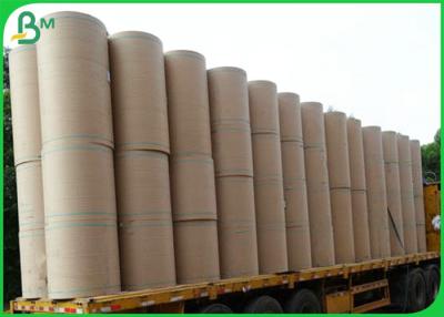 China High Stiffness 150gsm 200gsm Brown Kraft Liner For Corrugated Medium Board for sale