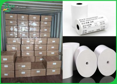 China rollo termal del papel de la posición del rollo 55gr 58gr 65gr de 640m m 860m m Jumbol para el terminal de la posición en venta