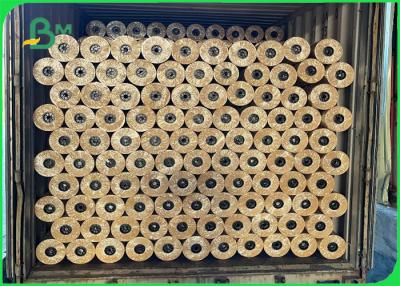 Chine Intercalant la couleur 840mm x 200m Rolls du petit pain 120gsm Brown de papier à vendre