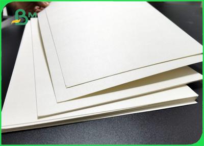 China 390gsm folha sem revestimento grossa de mancha branca 400 * 580mm do papel da pousa-copos da placa 0.7mm à venda