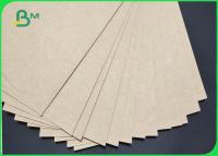 China Produto comestível 325gsm Clay Coated Kraft Paperboard For Carry Out Box à venda
