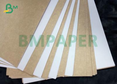 China 350gsm Printable White Coated Kraft Back Paper For High End Food Packing Box for sale