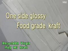 Food Grade MG White Kraft Craft Paper