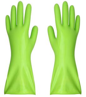 China Casa de goma Cleanning de la cocina de los guantes de la limpieza del silicón de los guantes del látex en venta