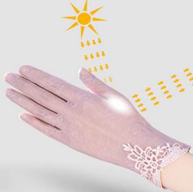China Ultra Thin Sun Protection Gloves Breathable Sun Block Gloves Anti Slip for sale